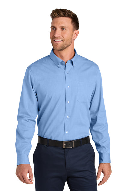 Port Authority® Long Sleeve Nailhead Easy Care Shirt