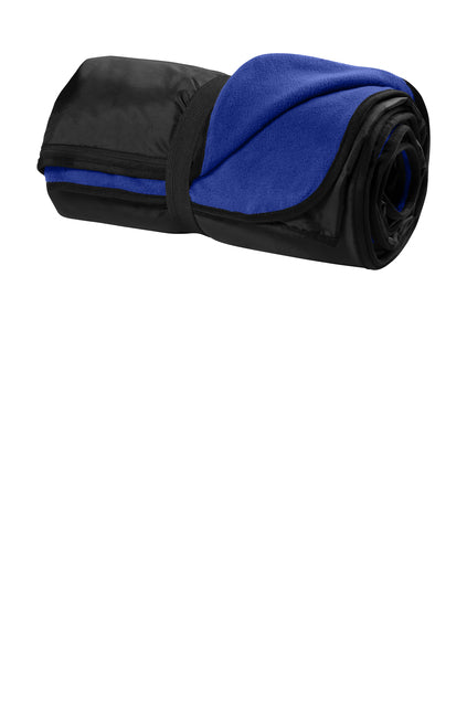 Port Authority® Fleece & Poly Travel Blanket
