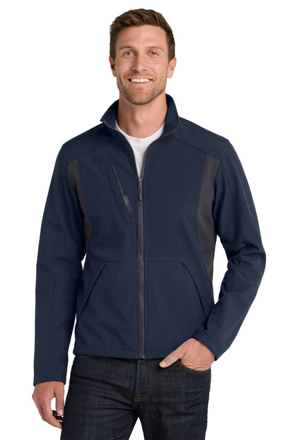 Port Authority® Back-Block Soft Shell Jacket