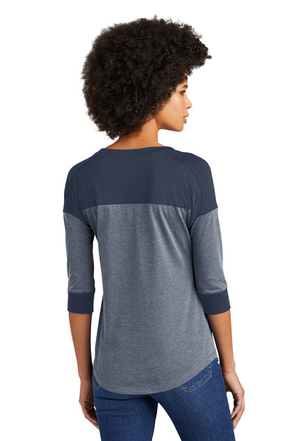 New Era® Women's Heritage Blend 3/4-Sleeve Baseball Raglan Tee