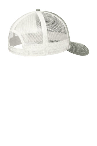 Port Authority - Snapback Trucker Cap with left front embroidery. Stitching will vary depending on color of item.