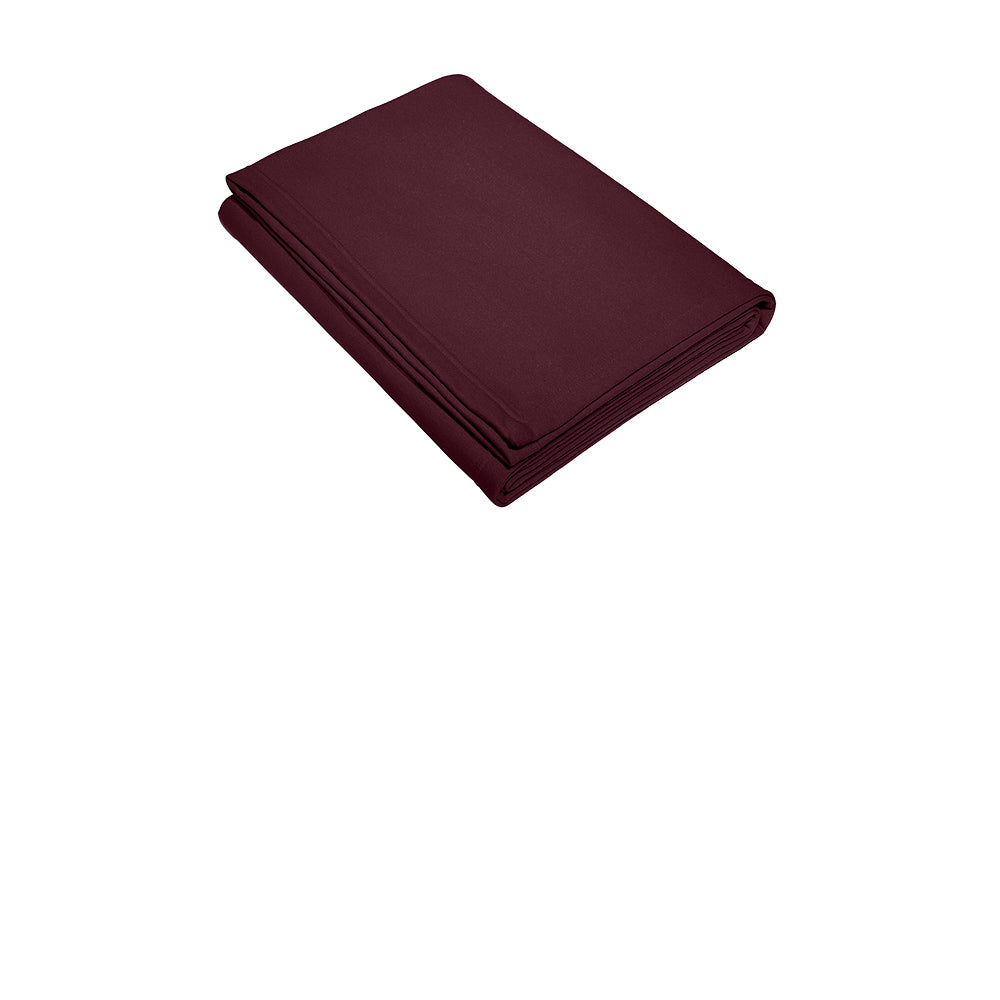 Port & Company® Core Fleece Sweatshirt Blanket with screen print of Distressed Icon Logo. Print color will vary depending on the color of the item.