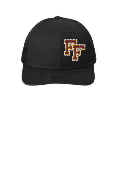 Richardson Snapback Trucker Cap - 112 with offset embroidery