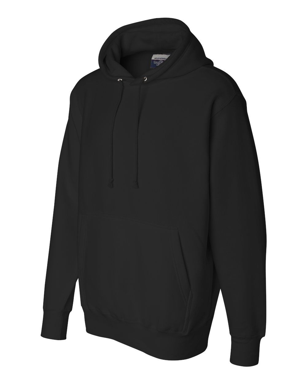 Weatherproof - Cross Weave™ Hooded Sweatshirt with choice of screen print. Print color will vary depending on the color of the item.