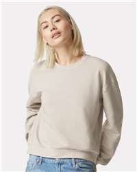 American Apparel Women's ReFlex Fleece Crewneck Sweatshirt - RF494