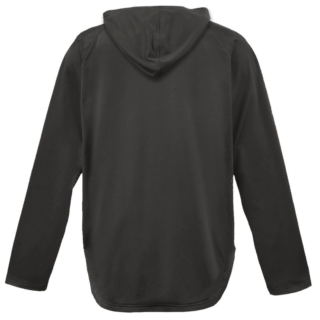 Pennant ace hoodie with otter face embroidered in the top center