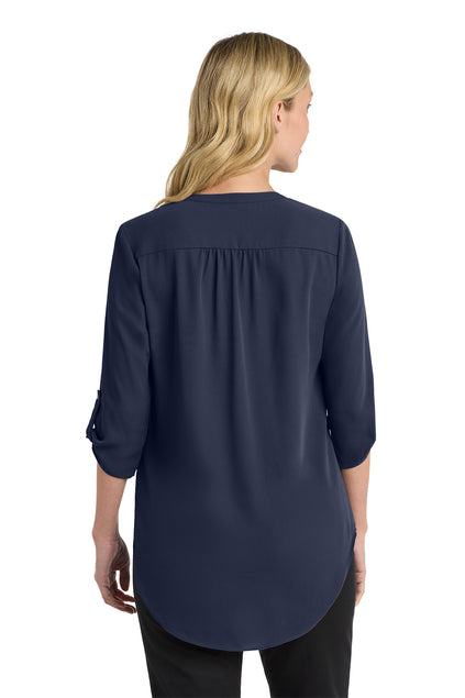 Port Authority® Women's 3/4-Sleeve Tunic Blouse