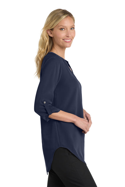 Port Authority® Women's 3/4-Sleeve Tunic Blouse