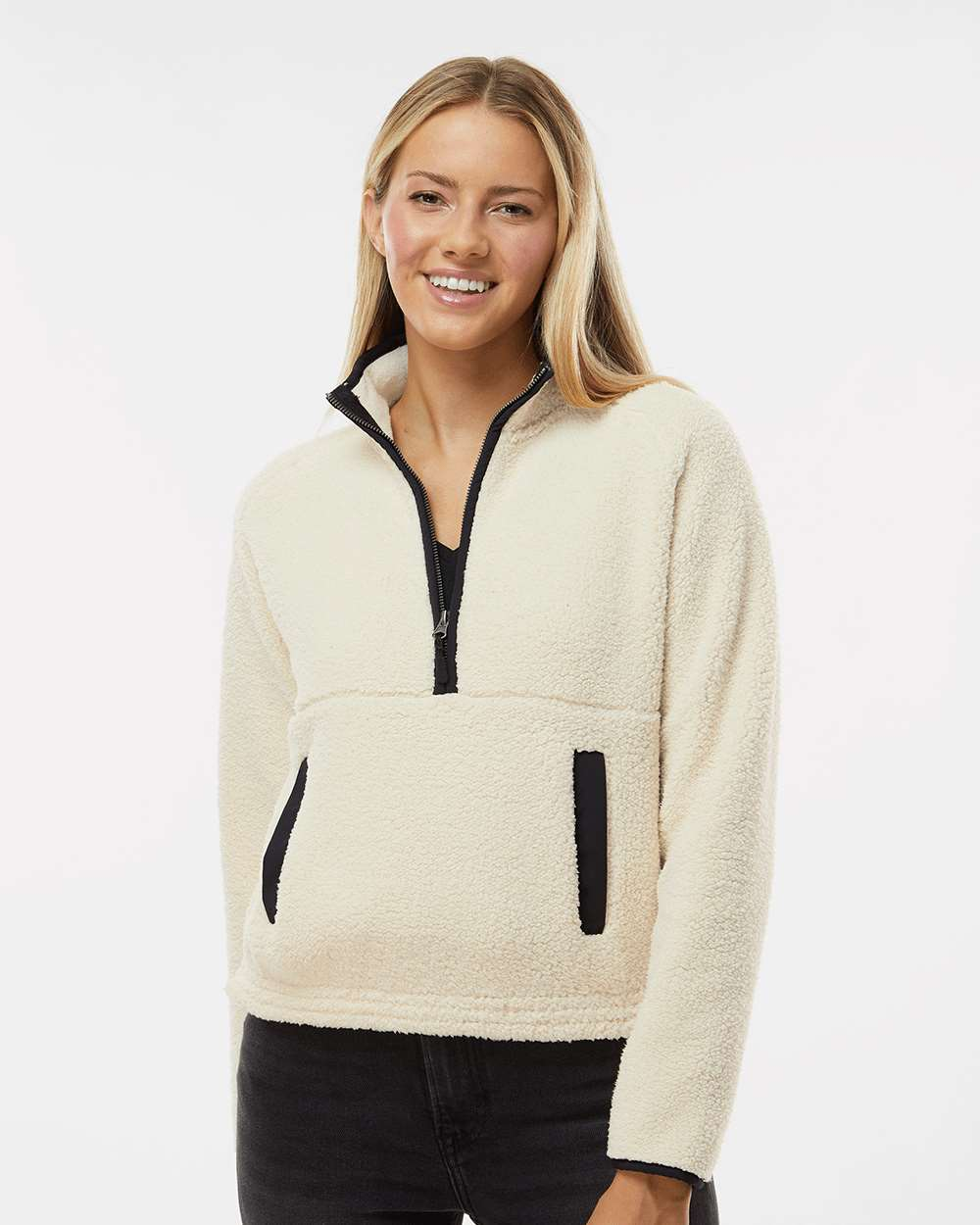 Boxercraft BW8501 Women's Everest Half-Zip Pullover with left chest Embroidery