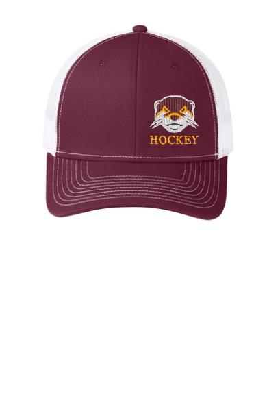 Richardson Snapback Trucker Cap - 112 with offset embroidery
