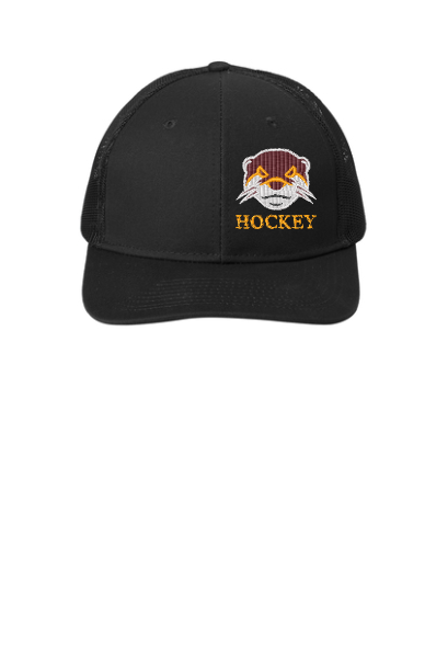 Richardson Snapback Trucker Cap - 112 with offset embroidery