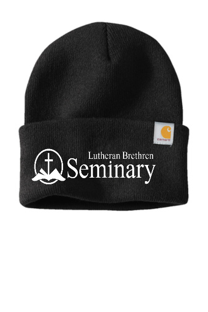 Carhartt® Watch Cap With embroidered logo. Stitching will vary depending on color of item.