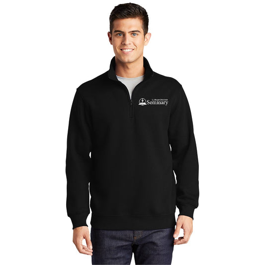 Sport-Tek® Tall 1/4-Zip Sweatshirt  with left chest embroidery. Stitching will vary depending on color of item.