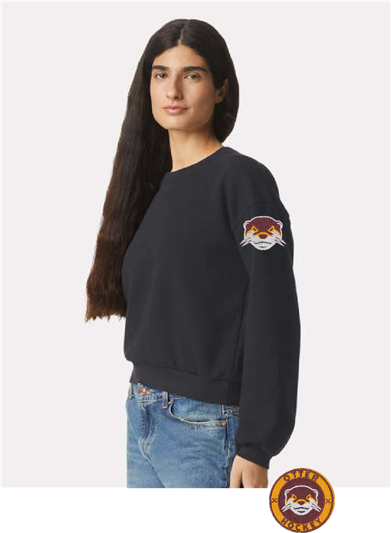 American Apparel Women's ReFlex Fleece Crewneck Sweatshirt - RF494