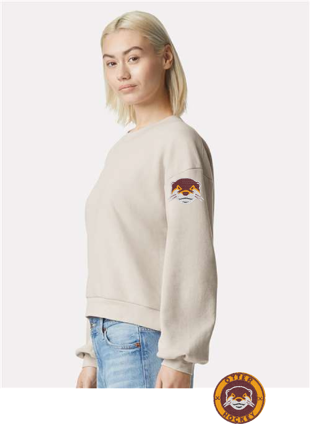 American Apparel Women's ReFlex Fleece Crewneck Sweatshirt - RF494